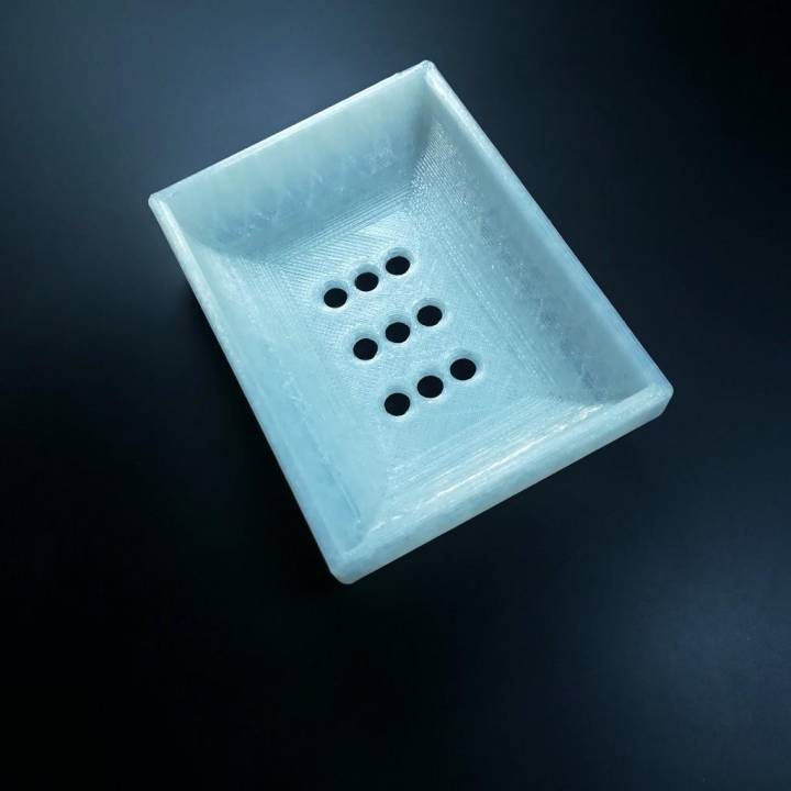 Simple Soap Dish with Drain image