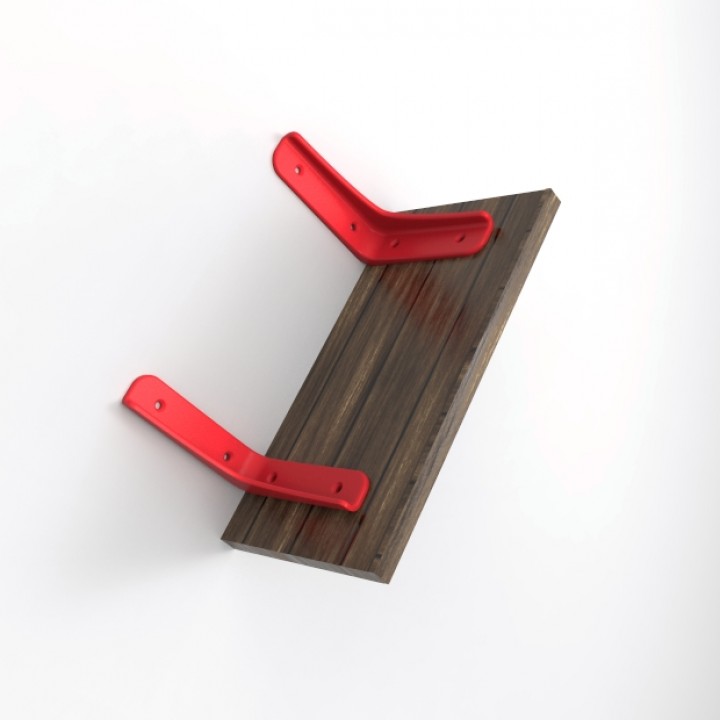 Shelf bracket (Simple, Beautiful and Resistant) image