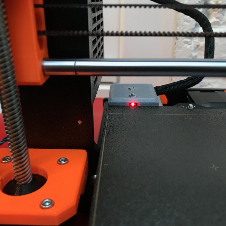 90 degrees heatbed cable cover for the MK3 image