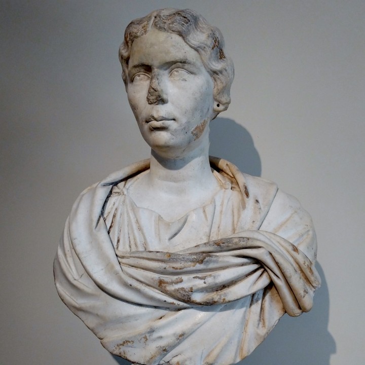 Portrait bust of a woman image