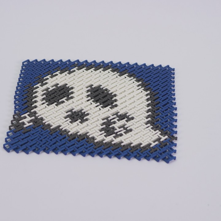 Halloween Chainmail - Multi Material 3D Printable Fabric image