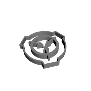 SCP Foundation Logo - 3D Printable Model on Treatstock
