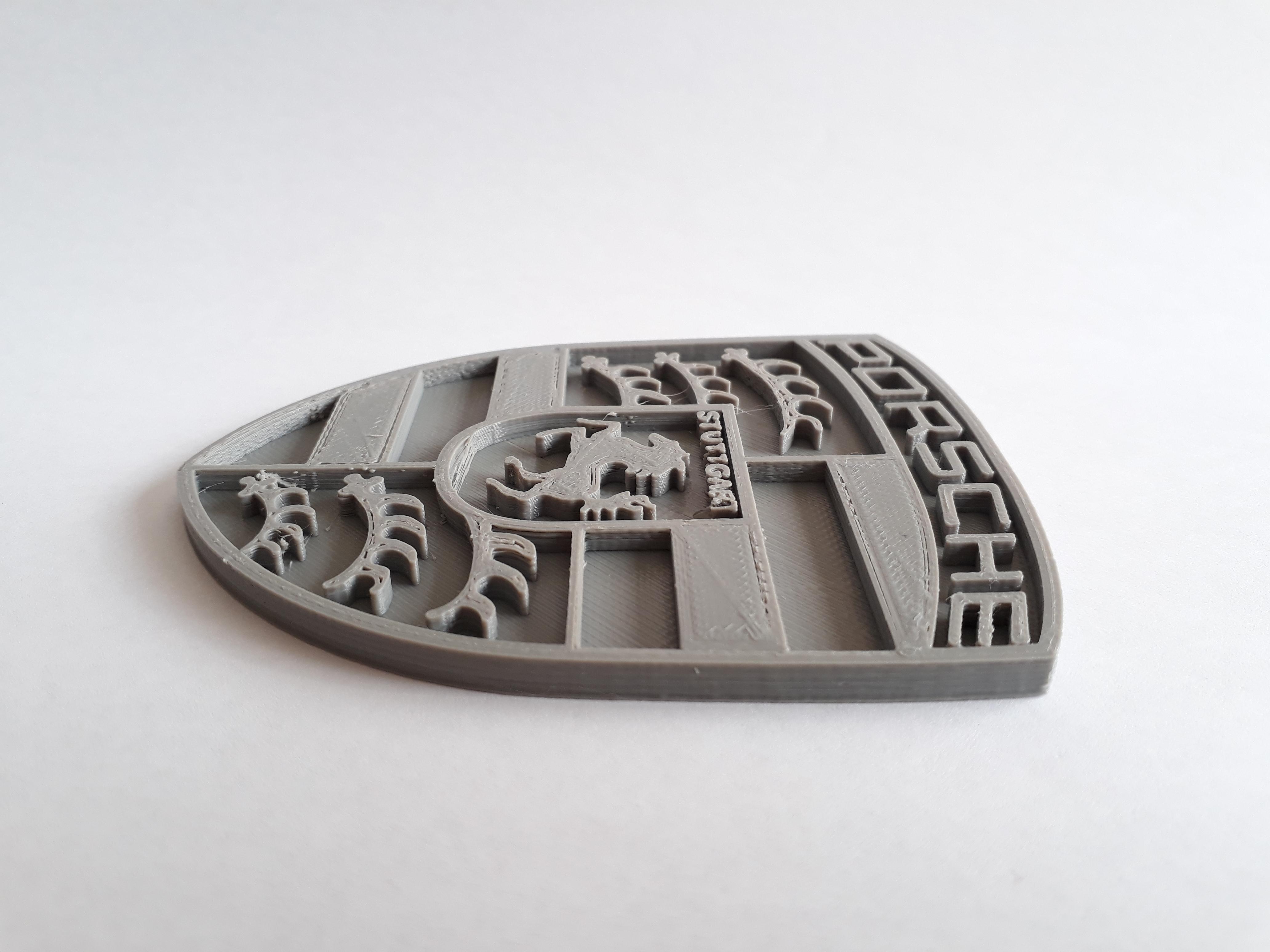 3D Print of écusson Porsche by Chrisibub, image size:4128x3096