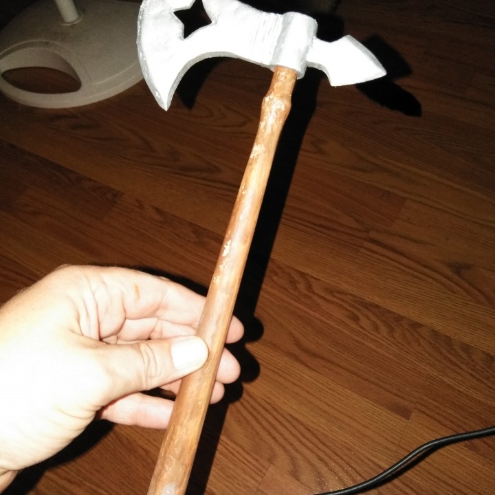 3D Printable Cherokee tomahawk by SHOLM JARBOE