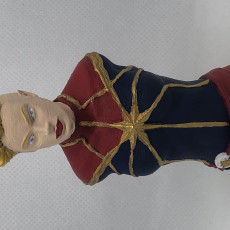 Picture of print of Captain Marvel (Comic version) Bust