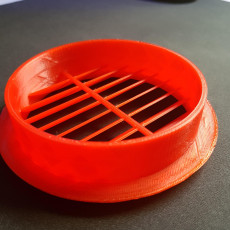 Picture of print of Vent cover, Louver round 100mm
