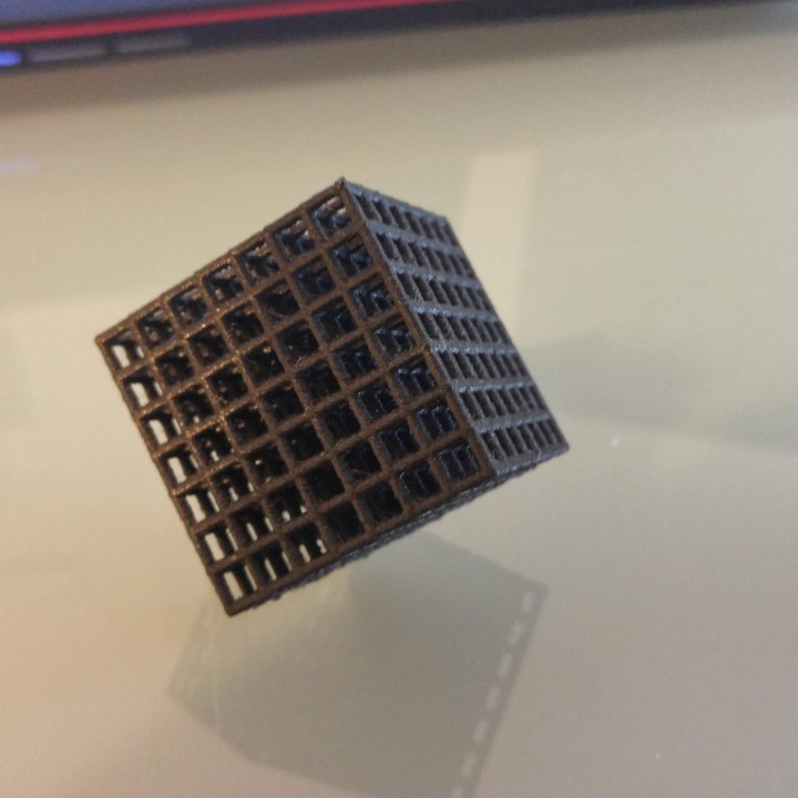 3D Printable Simple Cubic Atomic Structure by Louis-Simon Guay