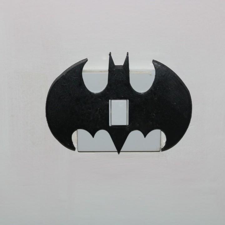 Batman Light switch cover image