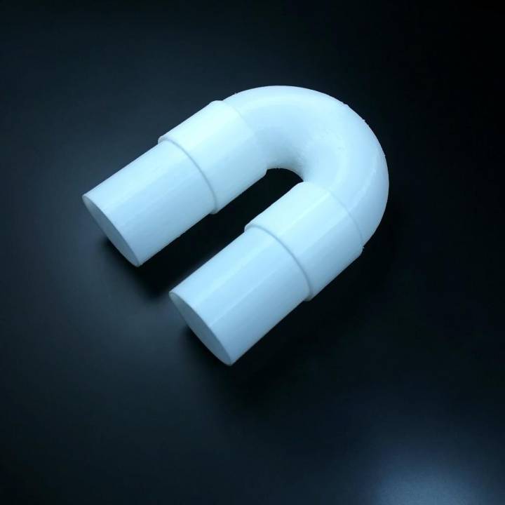 3D Printable Mellophone Tuning Slide by Abigail Arens