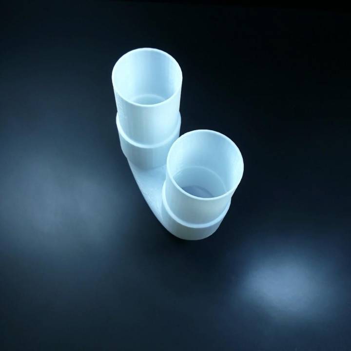 3D Printable Mellophone Tuning Slide by Abigail Arens