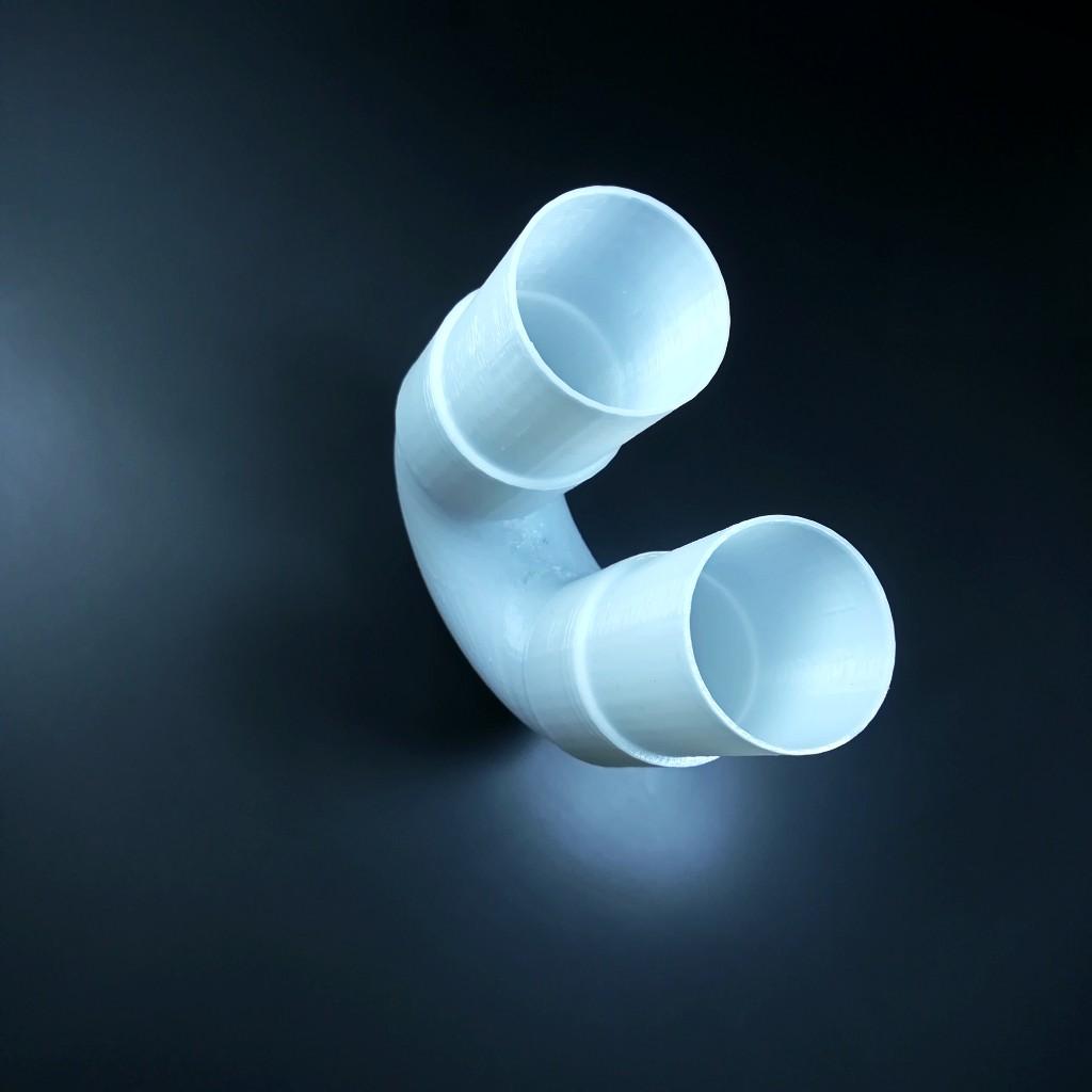 3D Printable Mellophone Tuning Slide by Abigail Arens