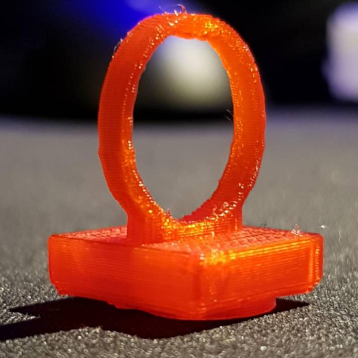 3D Printed Halloween Ring image