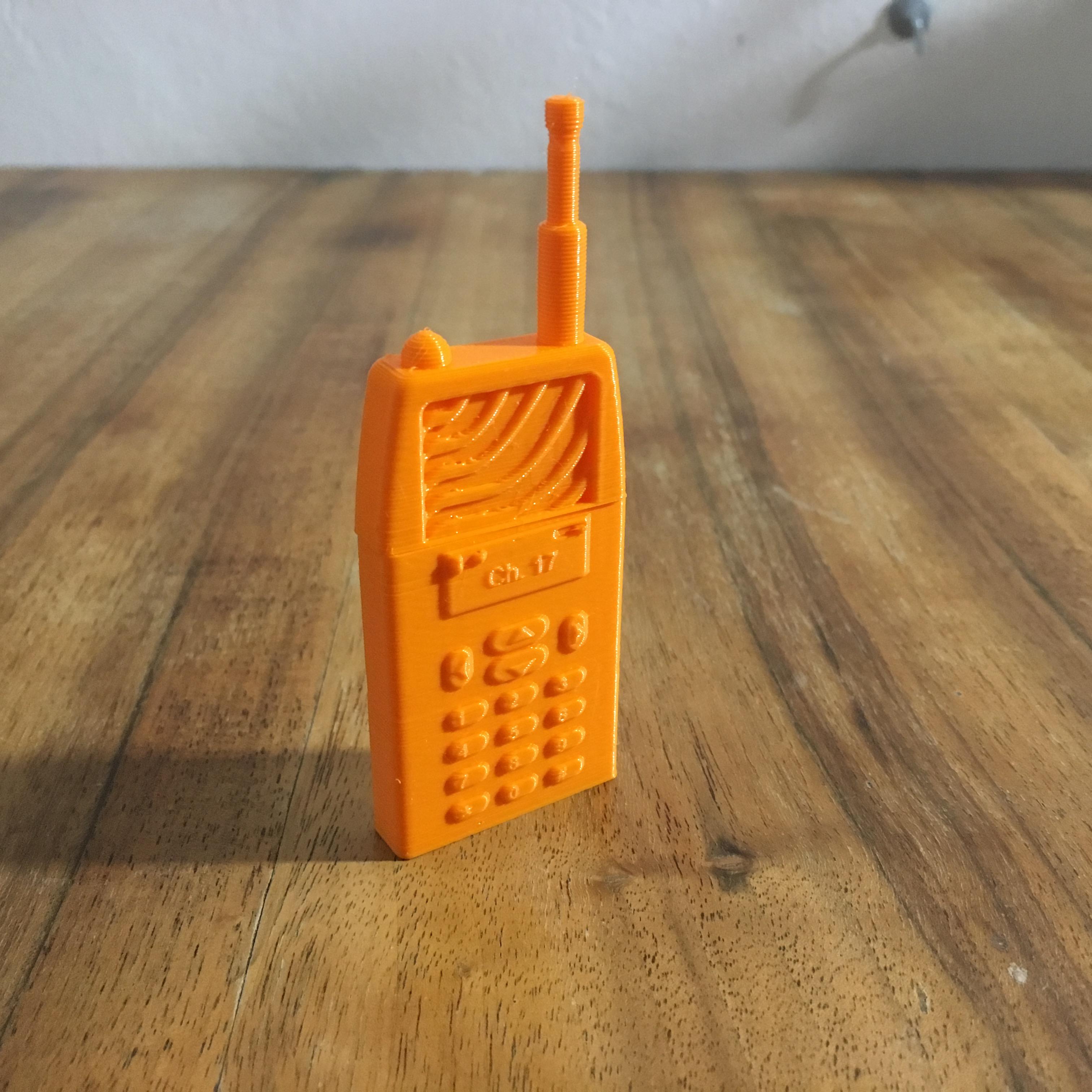 3D Printable USB Walkie Talkie by James Hraiki