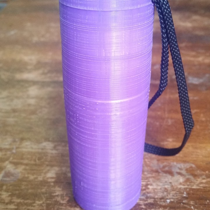 3D Printable Threaded Container by Walter S Whitson