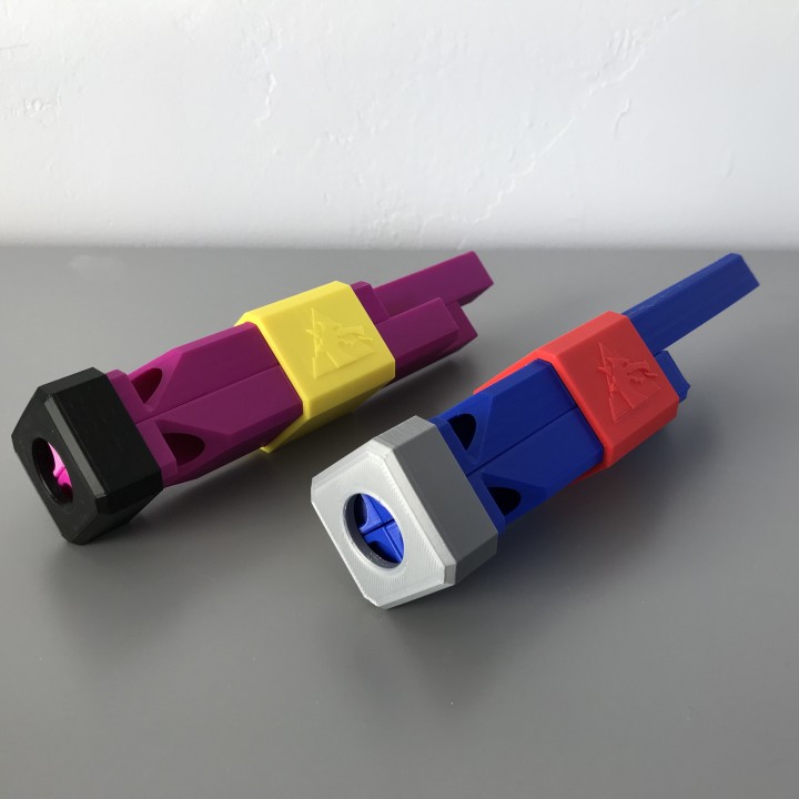 3D Printable Train Whistle by James M. Drachenberg
