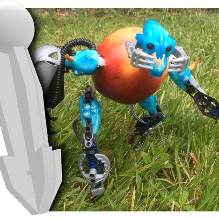 Lego Bionicle to Food Adapter image