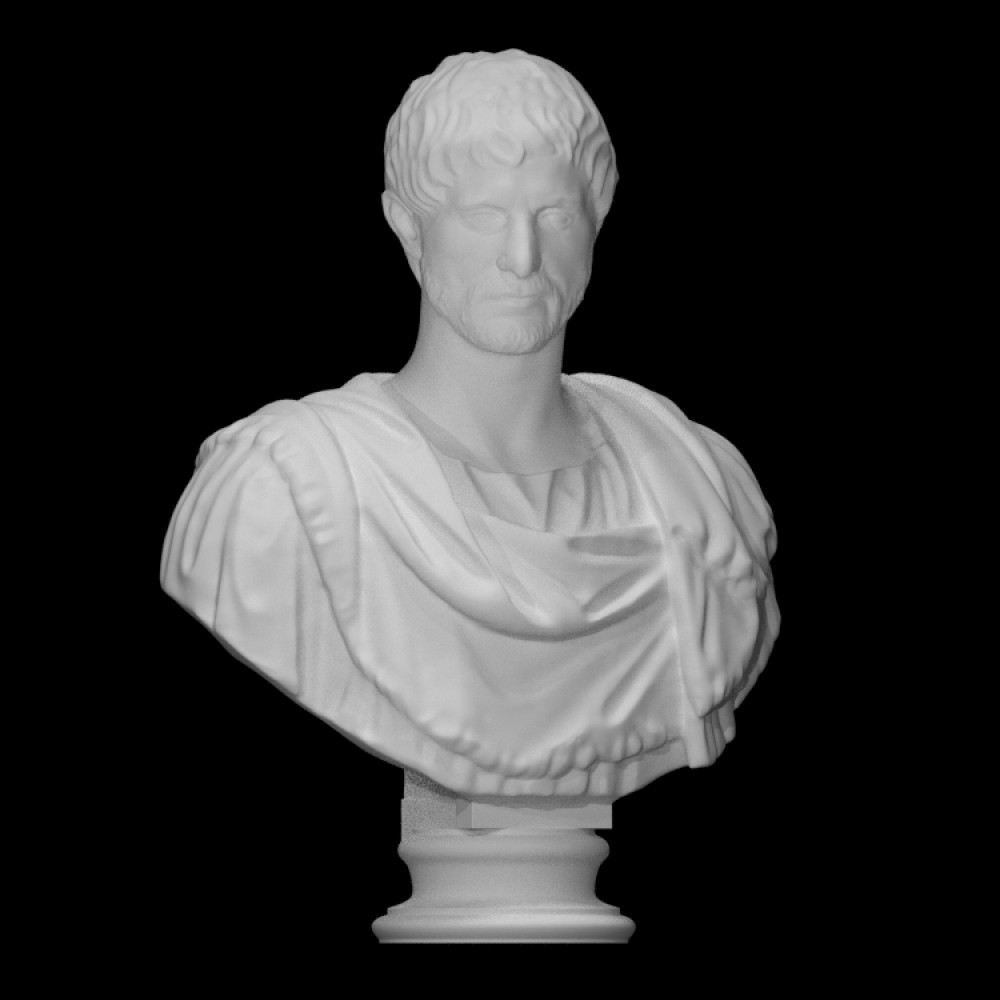 3D Printable Lucius Junius Brutus by Scan The World, image size:1000x1000