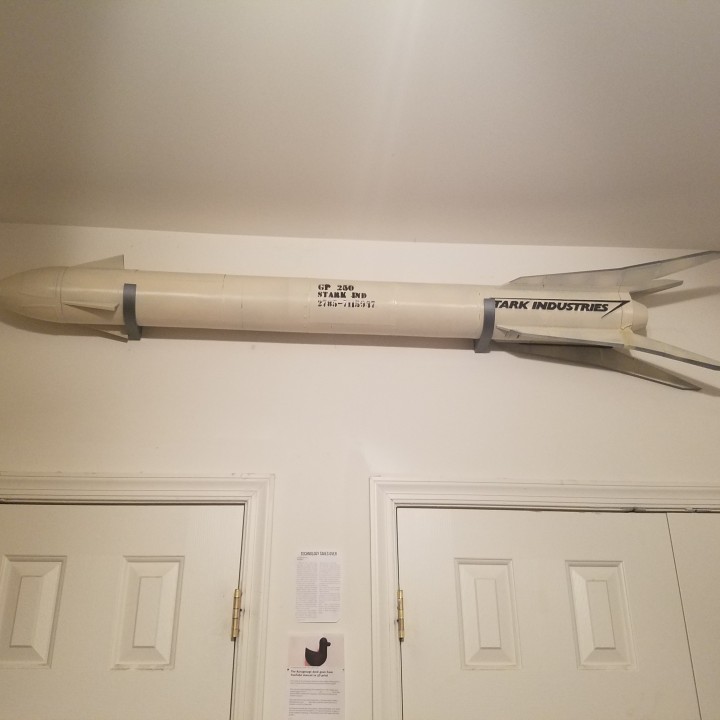 3D Printable Jericho MissileIron Man by TEC