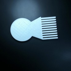 Picture of print of Tim's simple comb