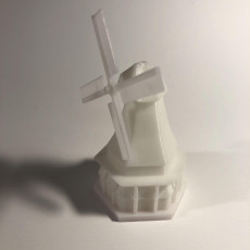 Picture of print of wind mill