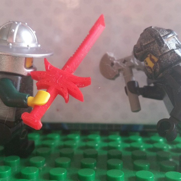 Lego Minifigure Sword image