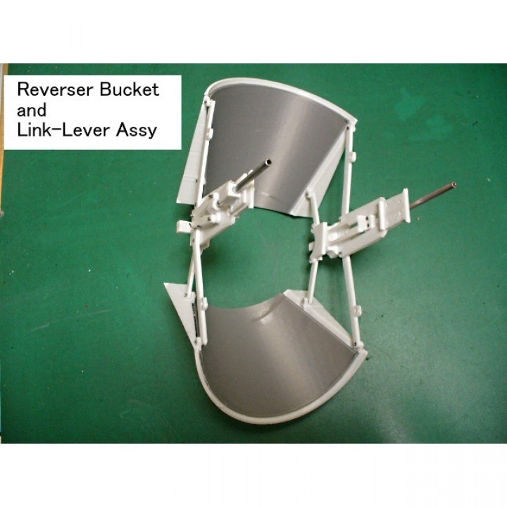 Thrust Reverser for Business Turbofan, Bucket Type image