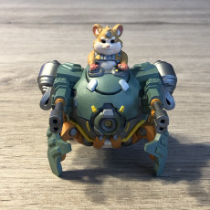 Picture of print of Hammond from Overwatch