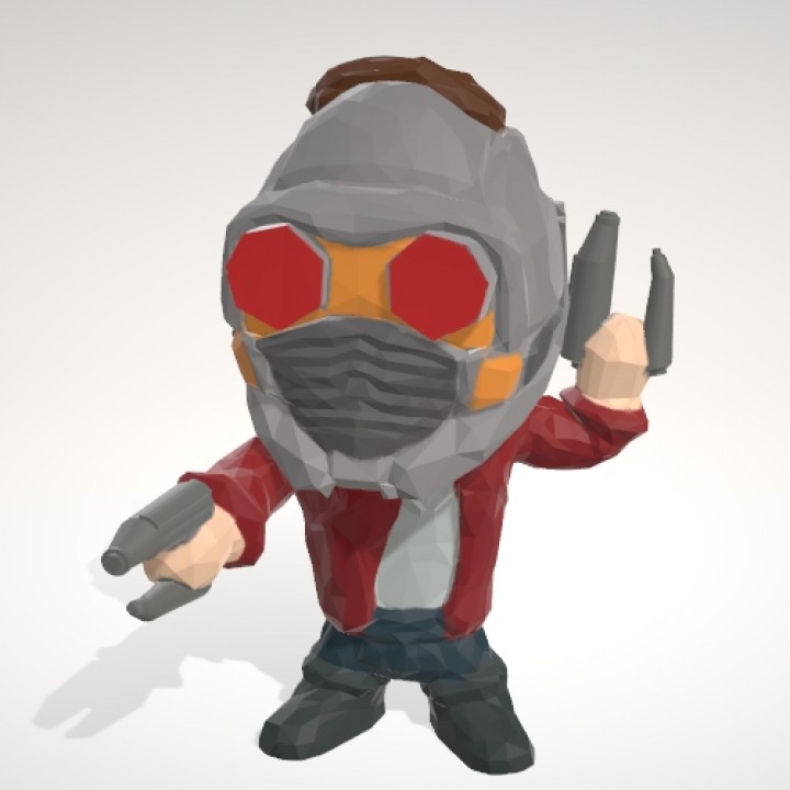 STAR LORD LowpolyPOP - by Objoy Creation image
