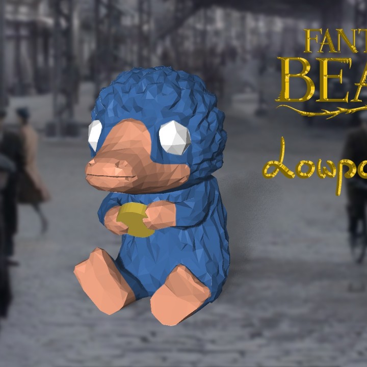 Baby Niffler - by Objoy Creation image