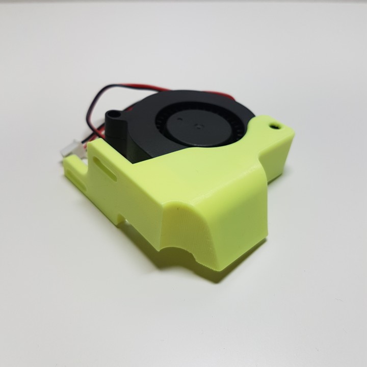 cr10s v6 and volcano clone 5015 adjustable fan mount image