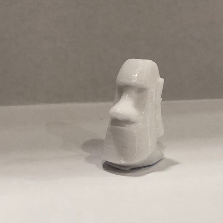 Moai (Easter Island) LEGO head image