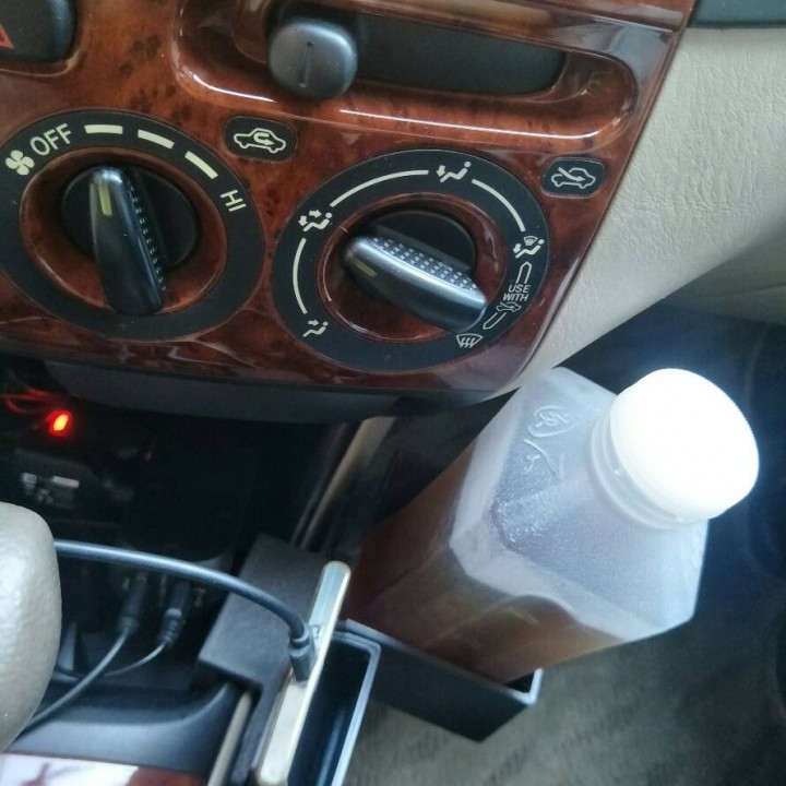 Car Cup Holder and Cell Phone Holder image