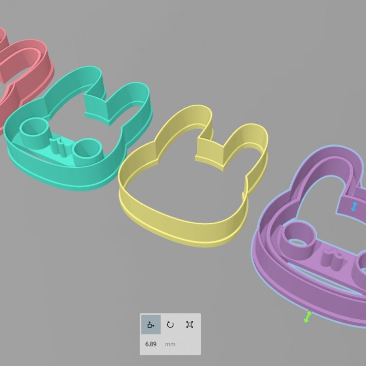 Cookie cutters - Cute Bunny image