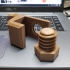 Headphone hook / SD card holder print image