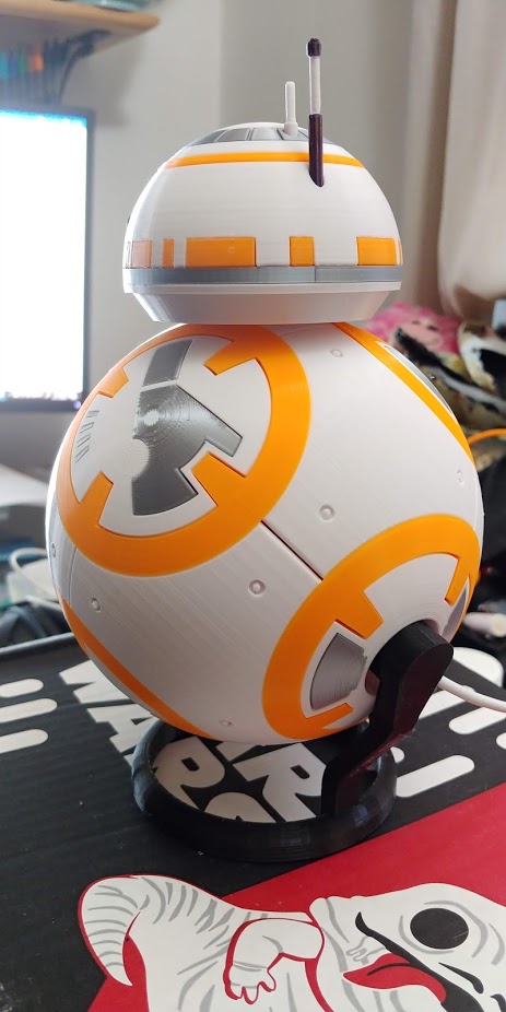 3D Printable BB-8 Google Home Costume Or BB8 Model By Steve Wagg