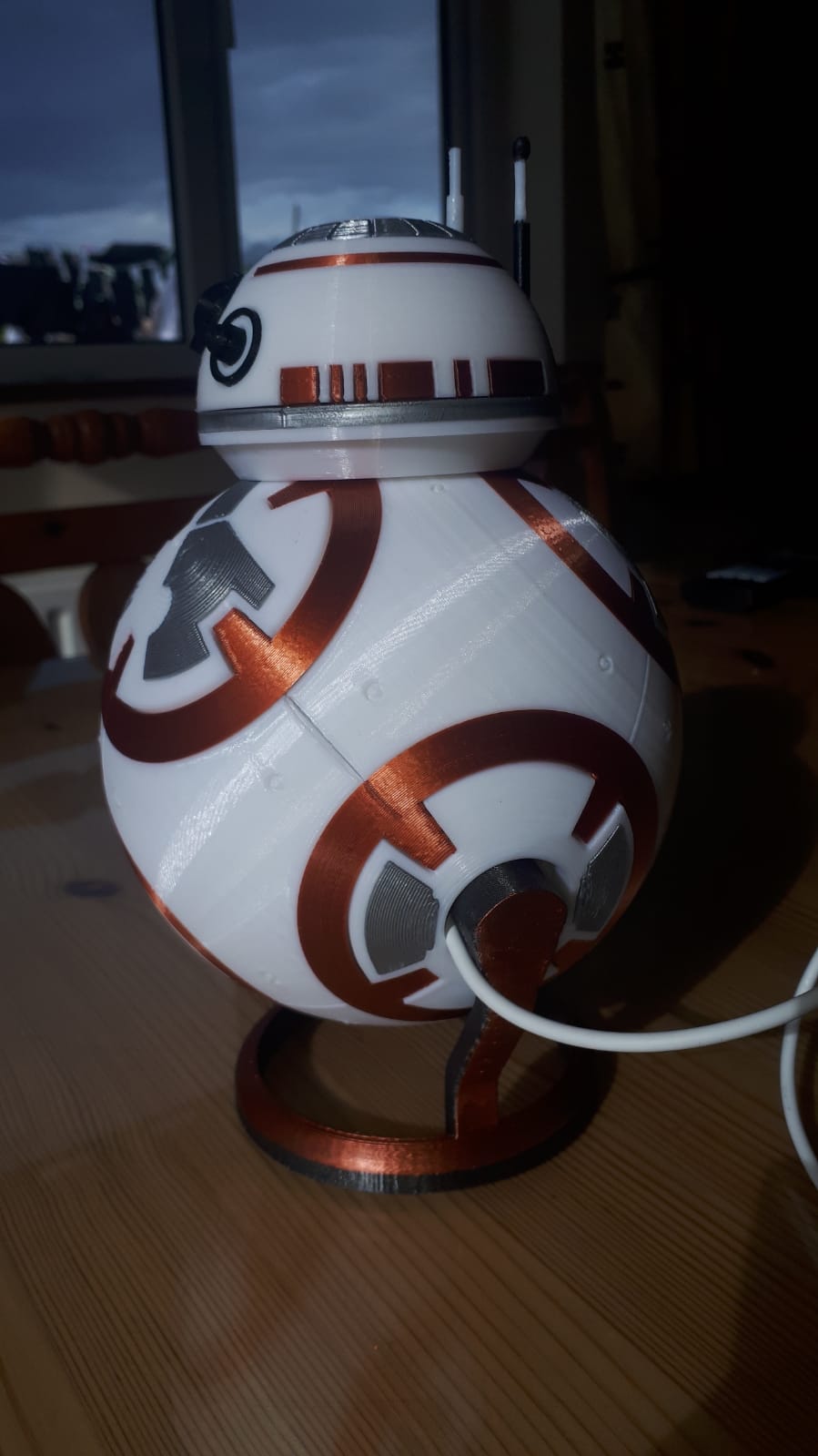 3D Printable BB-8 Google Home Costume Or BB8 Model By Steve Wagg