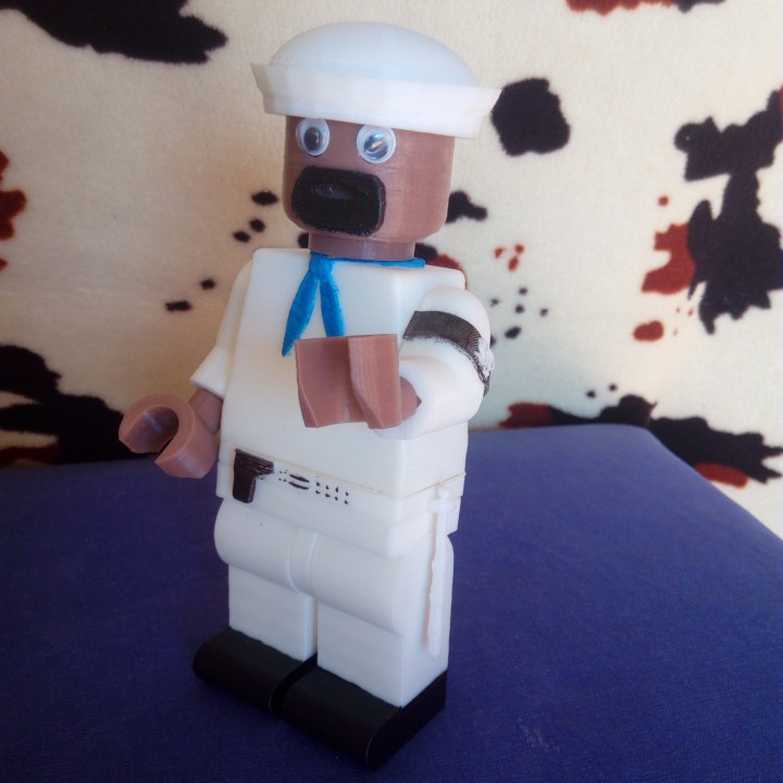 ARMS SAILOR LEGO GIANT (VILLAGE PEOPLE) image