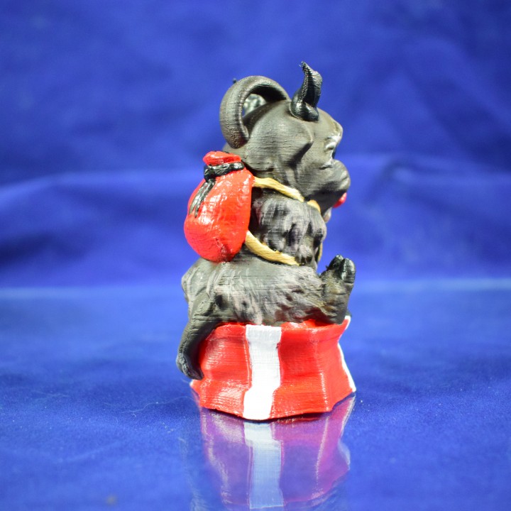 3D Printable Mythical Creatures - Baby Krampus by Tanya Wiesner