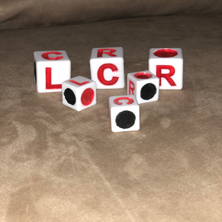 L C R Dice Game image