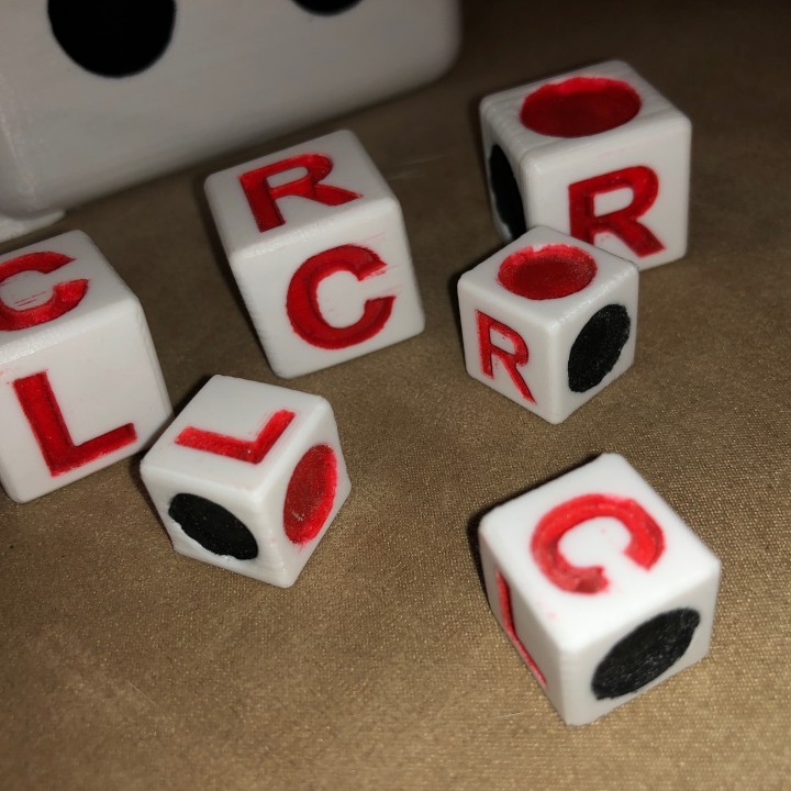 L C R Dice Game image