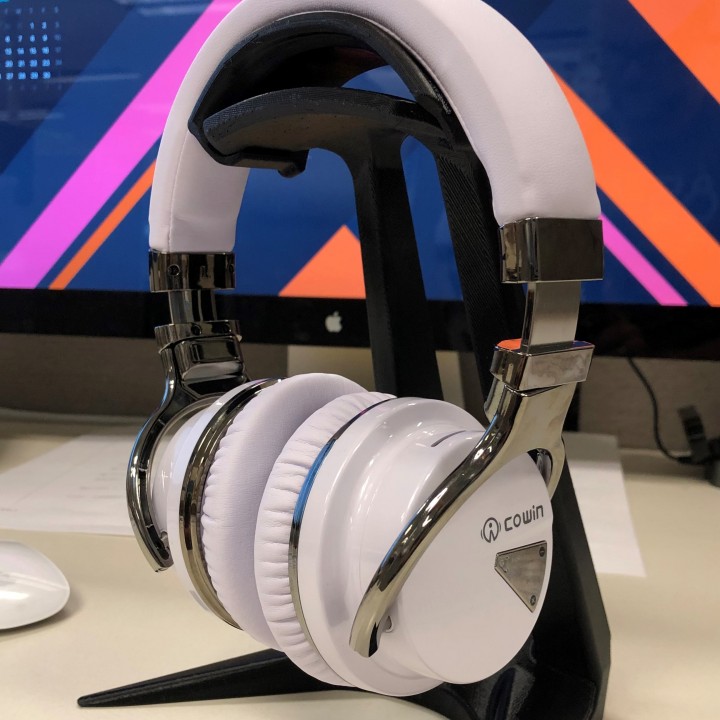 Headphone Stand - Two Part Custom Fit, Multiple Versions image