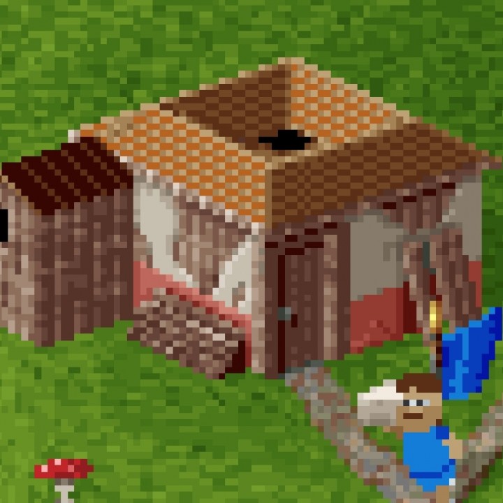 The Settlers 2 Woodcutter house image