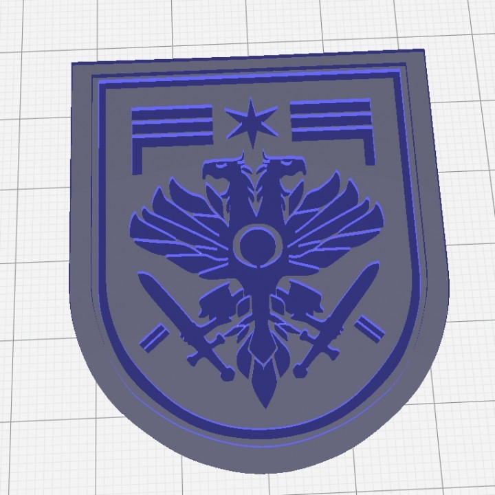 3D Printable Destiny 2 Unbroken Seal Medallion by Nahoko