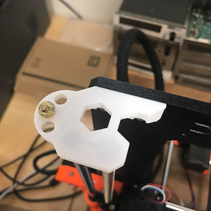 PRUSA I3 MK3 Z-Axis Top with SD-Card and Nozzle Holster image