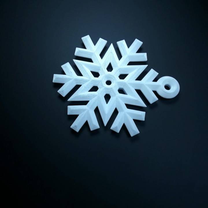 snowflake ornament image