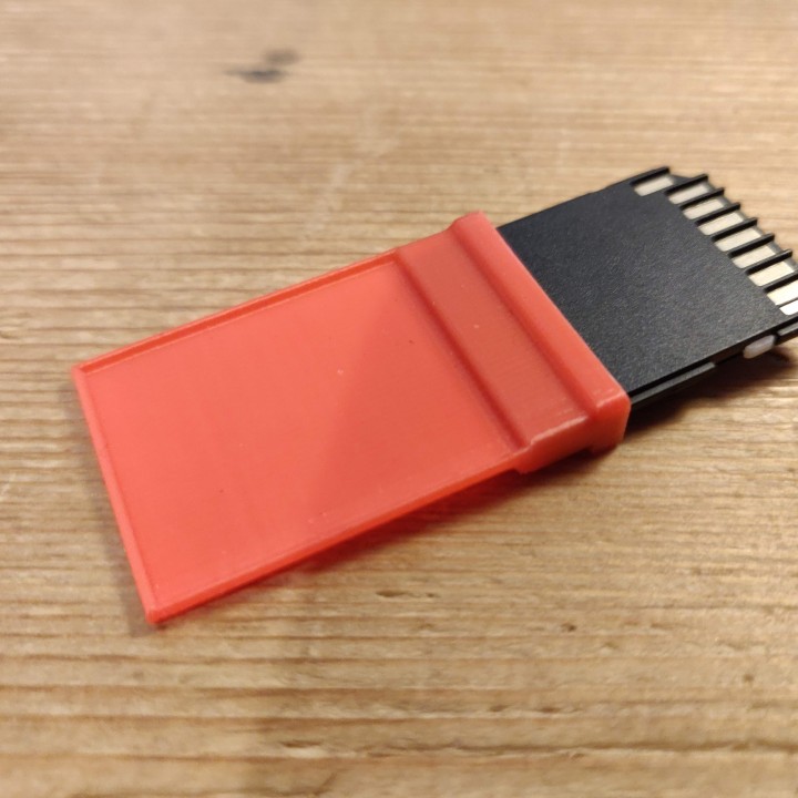 SD card label image