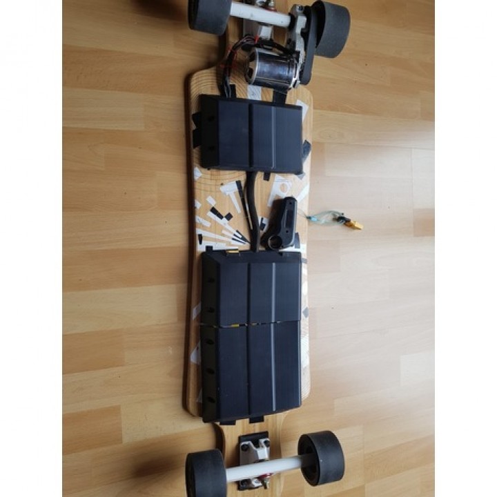 Electric Skateboard Battery Cover V2 image
