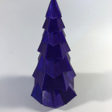 Picture of print of Low Poly Christmas Tree