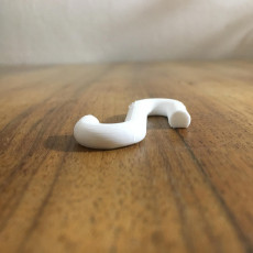 Picture of print of replacement ornament hook