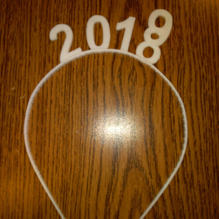 headband new year 2019 image